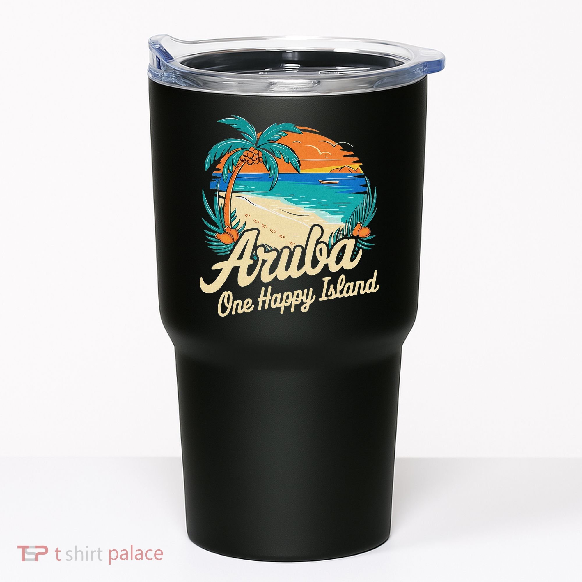 Aruba One Happy Island Souvenir Tumbler