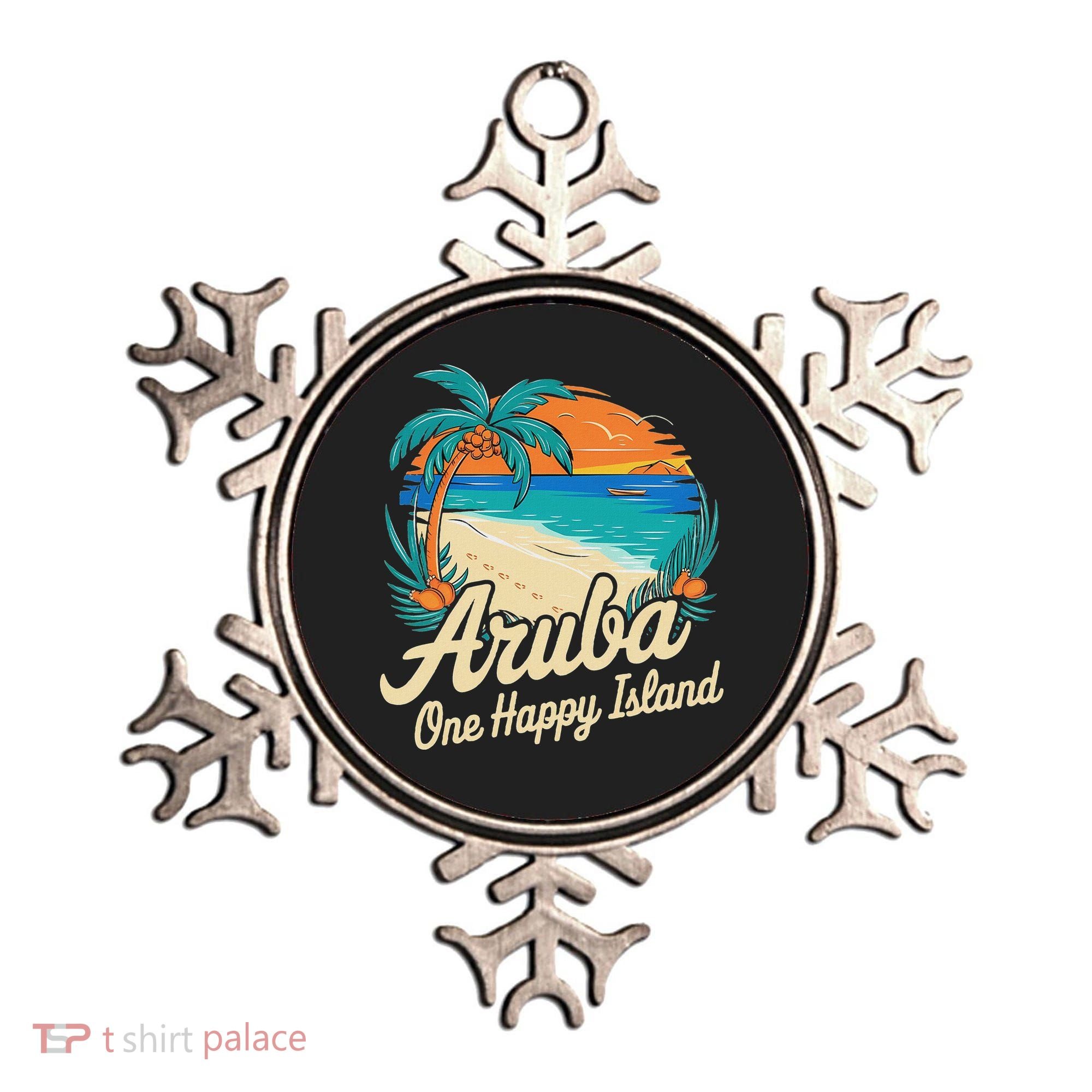 Aruba One Happy Island Souvenir Ornament