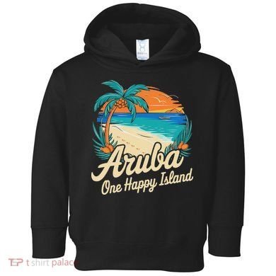 Aruba One Happy Island Souvenir Toddler Hoodie
