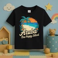 Aruba One Happy Island Souvenir Toddler T-Shirt thumb 3