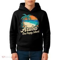 Aruba One Happy Island Souvenir Kids Hoodie thumb 4