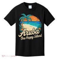 Aruba One Happy Island Souvenir Kids T-Shirt thumb 0