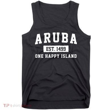 Aruba One Happy Island 1499 Vintage Tank Top