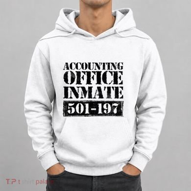 Accounting Office Inmate Jail Halloween Costume Accountant Hoodie