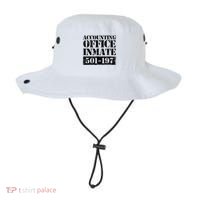 Accounting Office Inmate Jail Halloween Costume Accountant Bucket Hat thumb 0