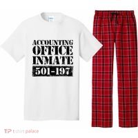 Accounting Office Inmate Jail Halloween Costume Accountant Pajama Set thumb 0