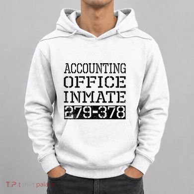 Accounting Office Inmate Novelty Prison Jail Halloween Hoodie