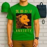 Anxiety Opossum Japanese T-Shirt thumb 6