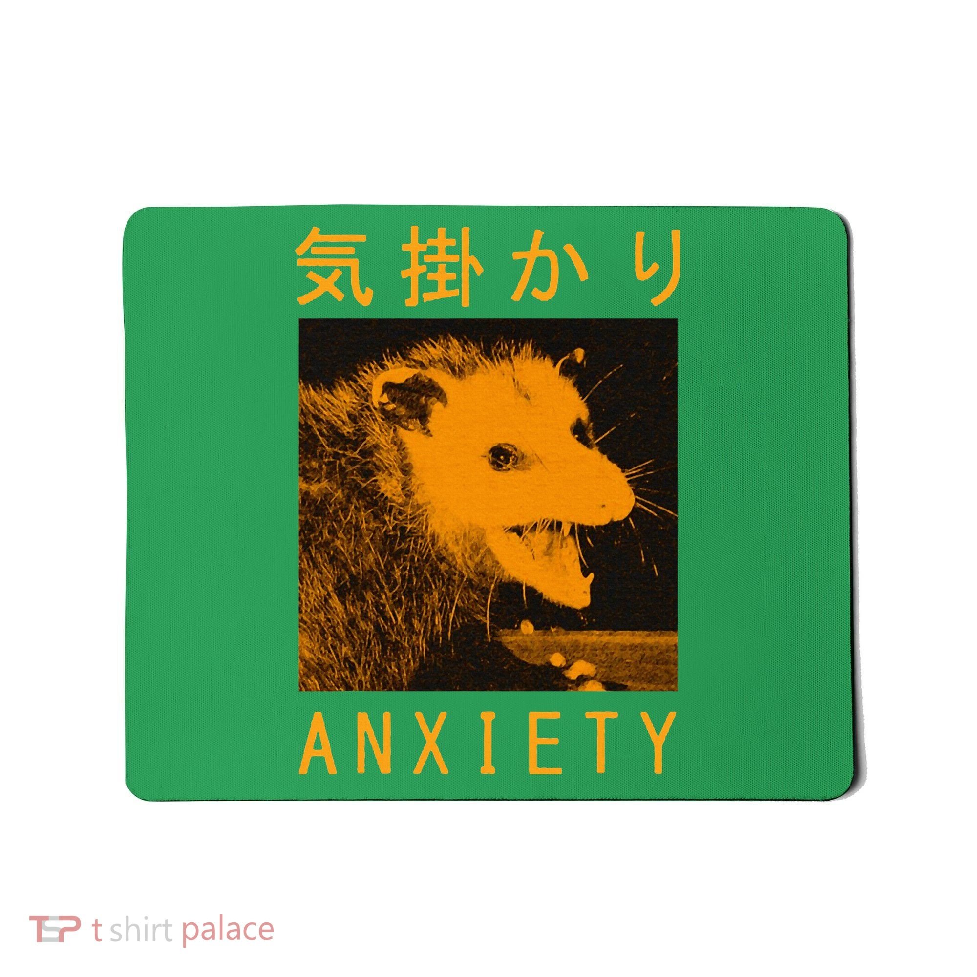 Anxiety Opossum Japanese Mousepad