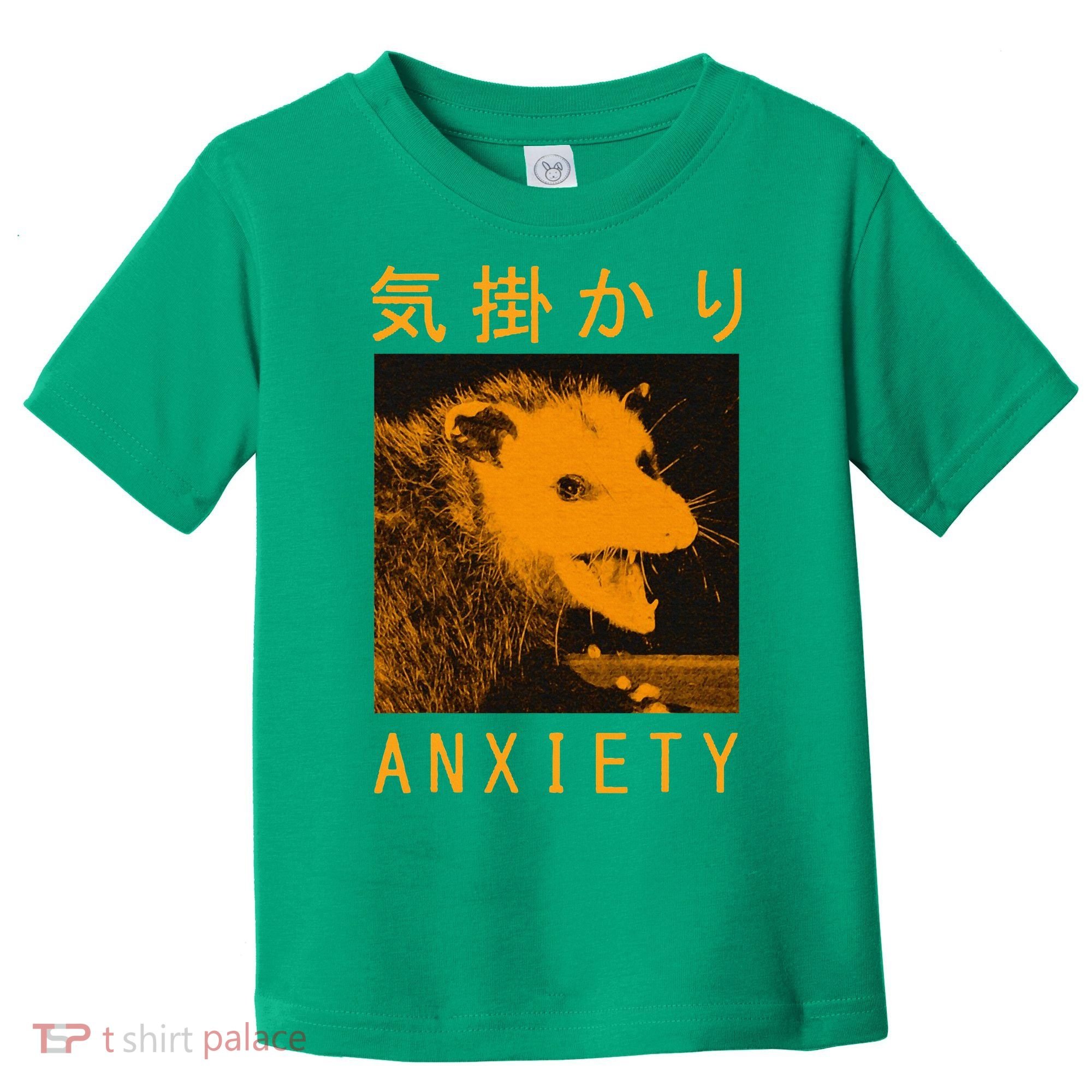 Anxiety Opossum Japanese Toddler T-Shirt