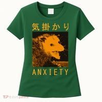 Anxiety Opossum Japanese Women's T-Shirt thumb 0