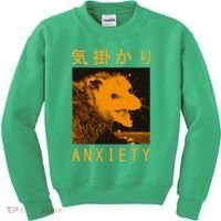 Anxiety Opossum Japanese Kids Sweatshirt thumb 0