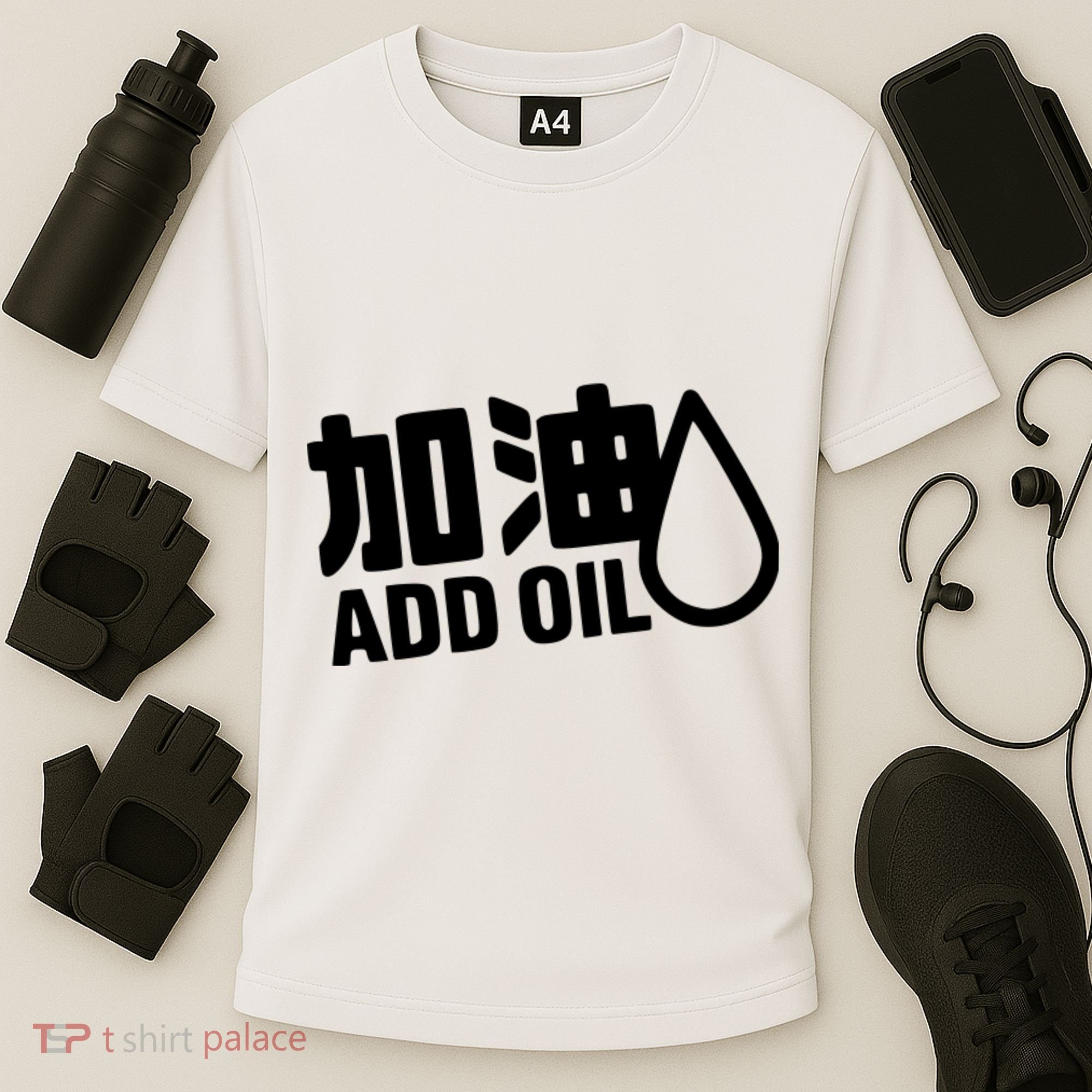 Add Oil JDM Tuner Cooling Performance Crew T-Shirt