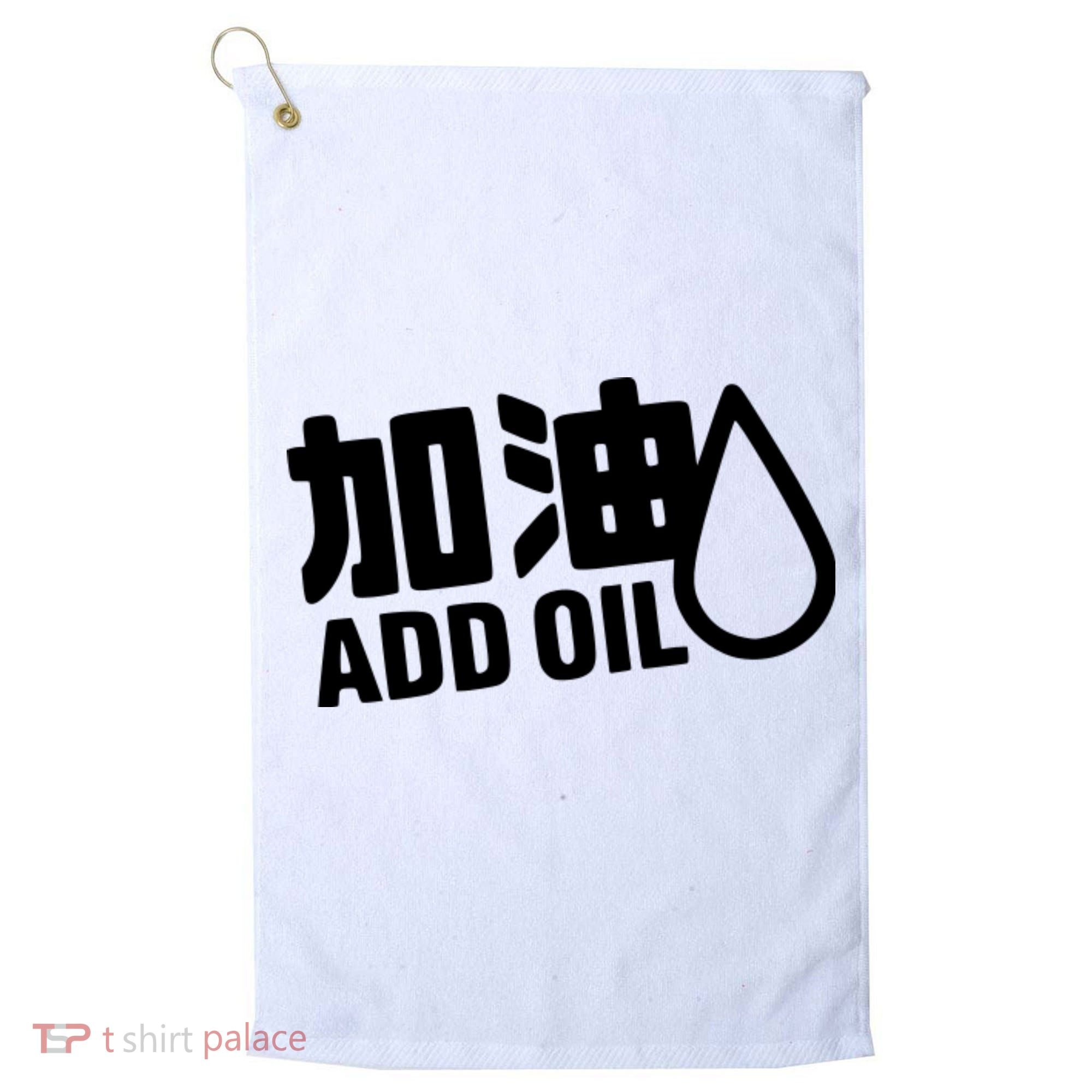 Add Oil JDM Tuner Golf Towel