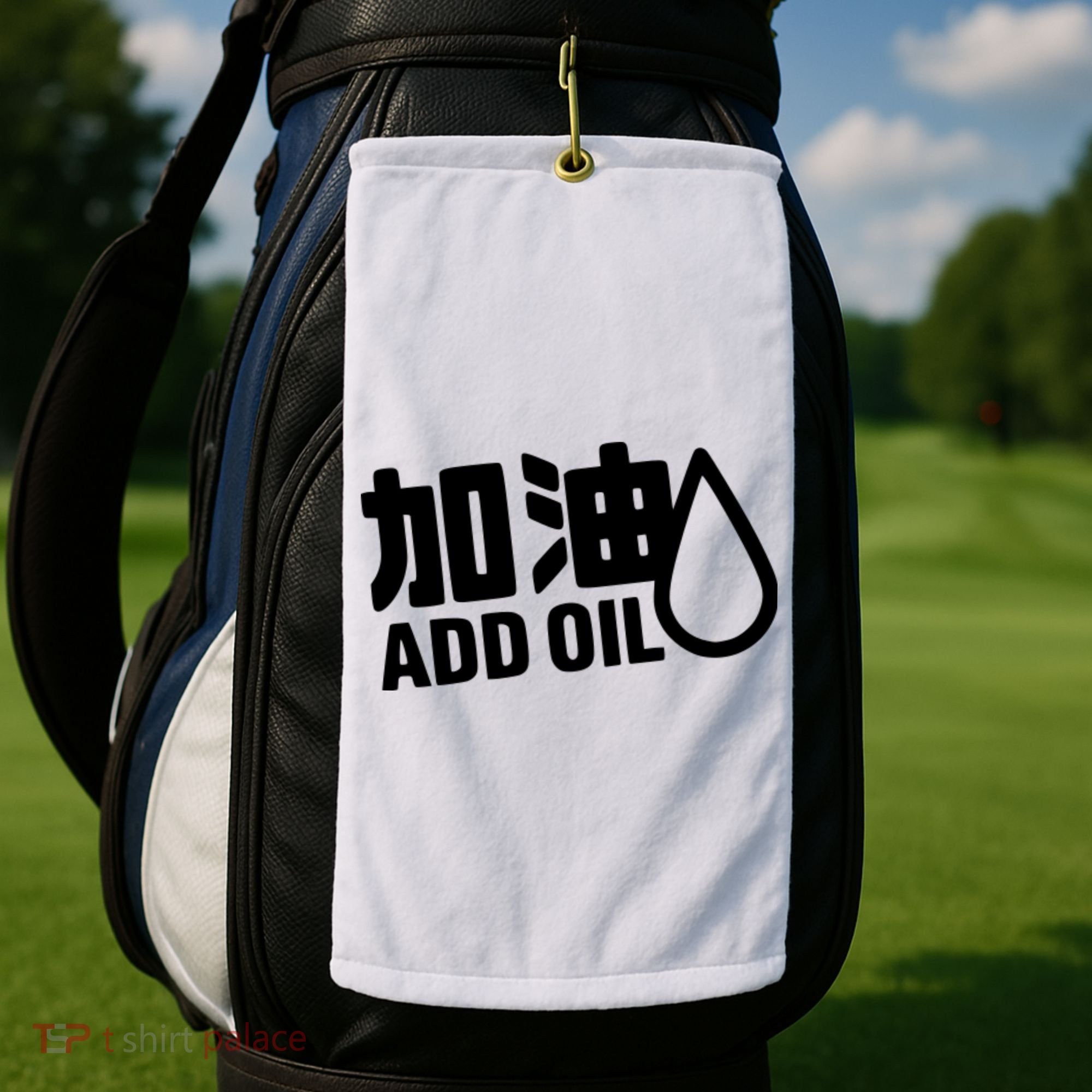 Add Oil JDM Tuner Golf Towel
