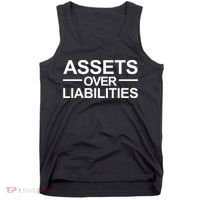 Assets Over Liabilities Accountant Inspirational Success Gift Tank Top thumb 0