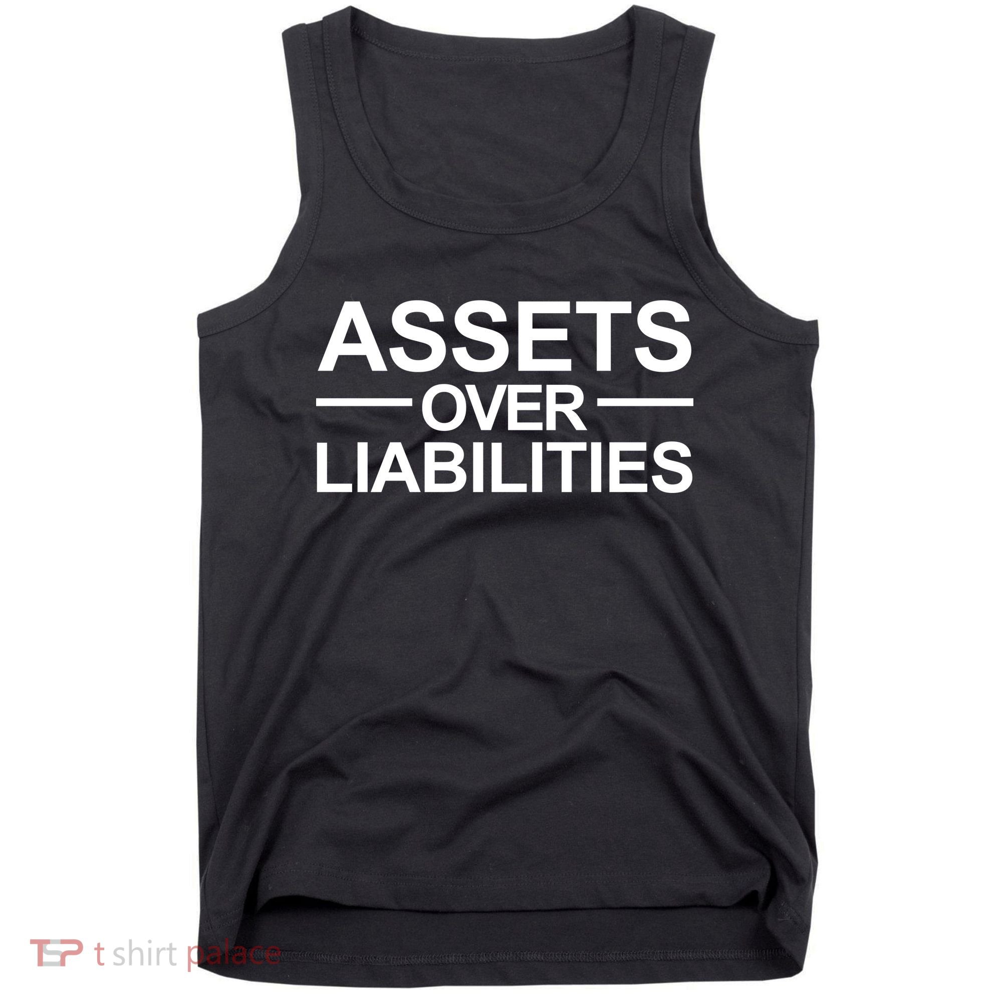 Assets Over Liabilities Accountant Inspirational Success Gift Tank Top