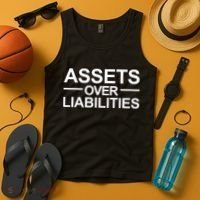 Assets Over Liabilities Accountant Inspirational Success Gift Tank Top thumb 4