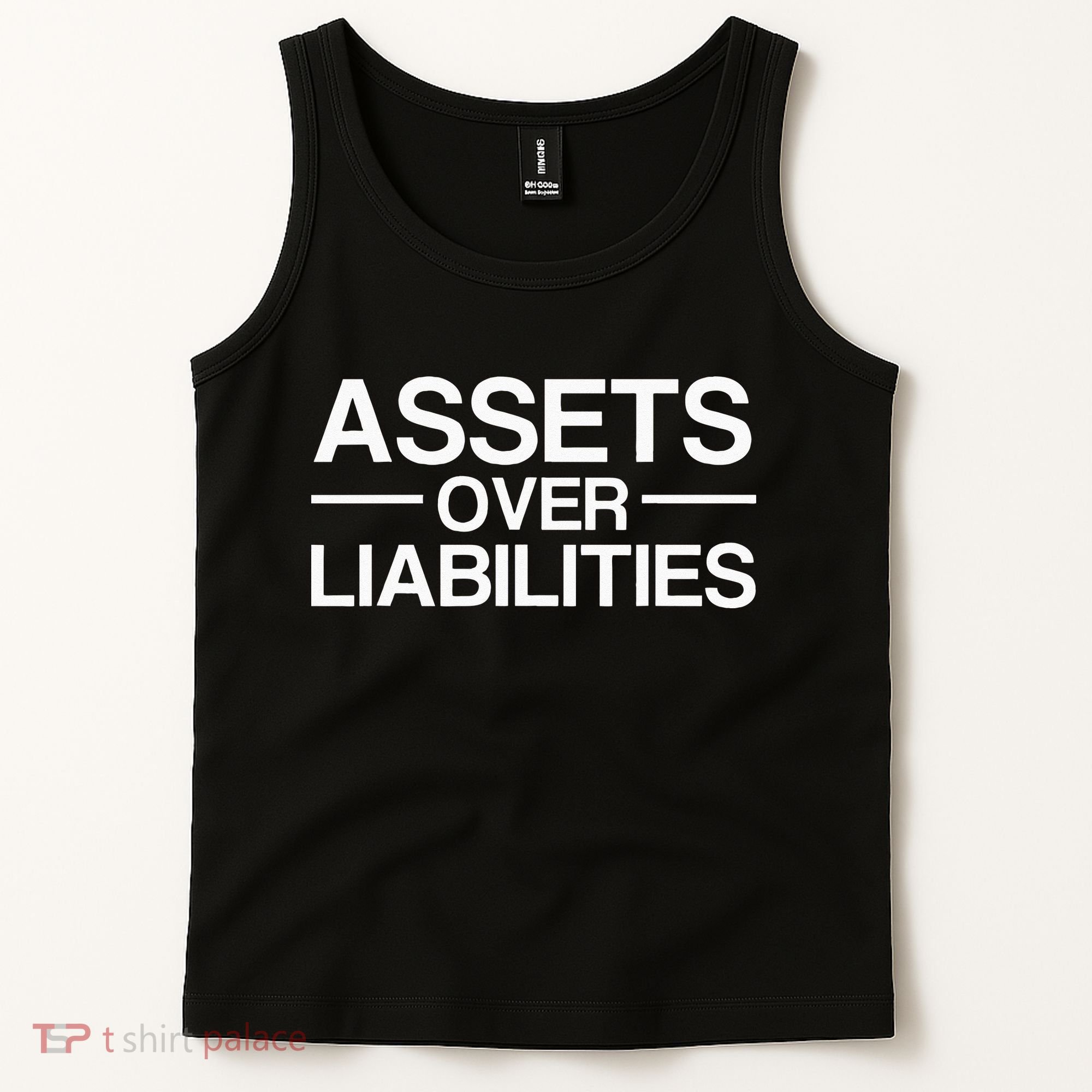 Assets Over Liabilities Accountant Tank Top