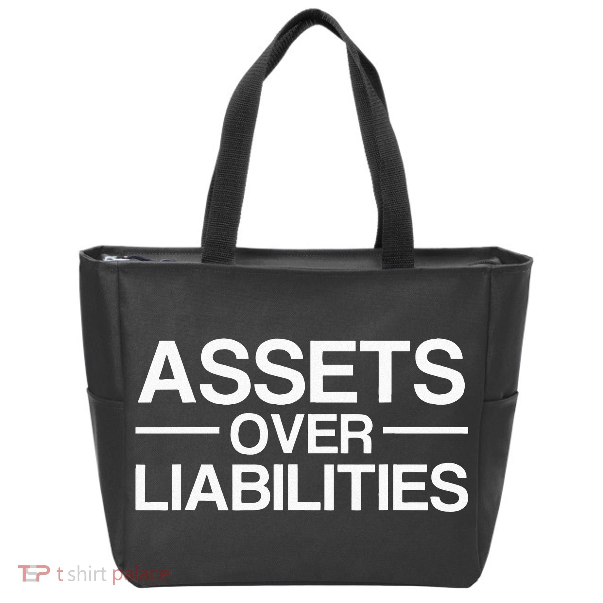 Assets Over Liabilities Accountant Tote Bag