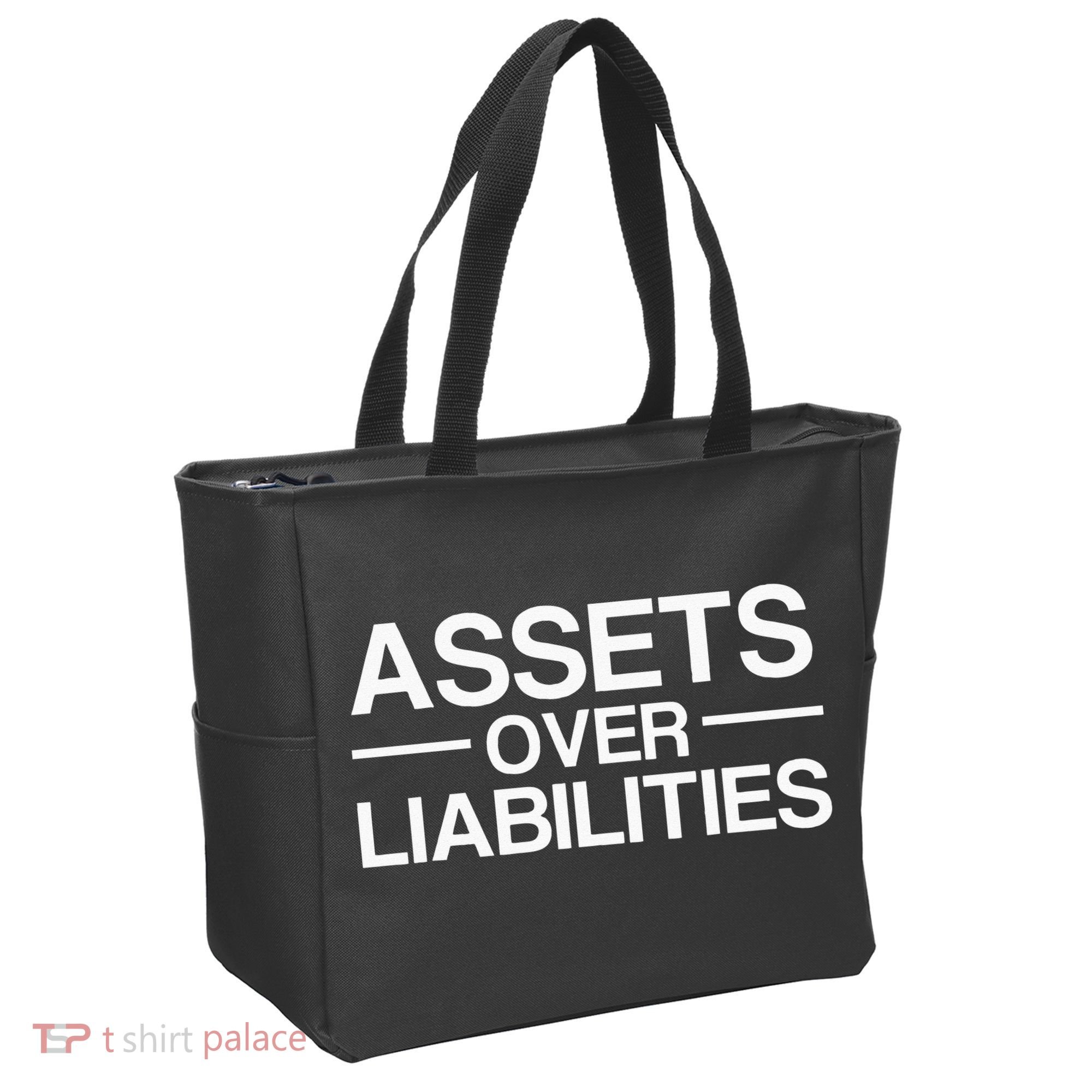 Assets Over Liabilities Accountant Tote Bag