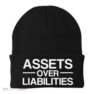Assets Over Liabilities Accountant Beanie