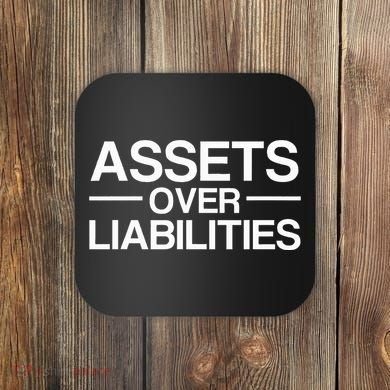 Assets Over Liabilities Accountant Coaster