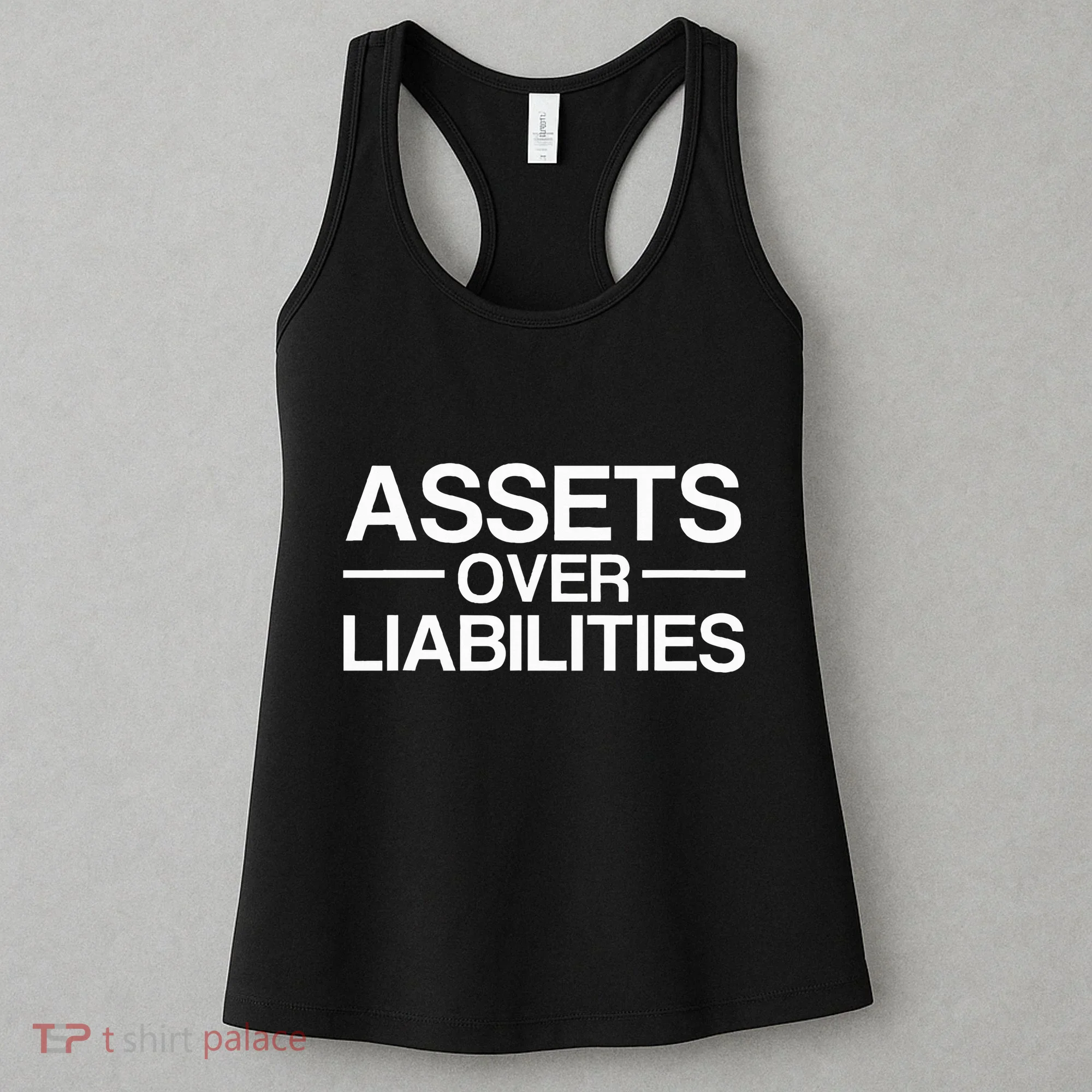 Assets Over Liabilities Accountant Women's Tank Top