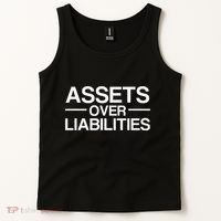 Assets Over Liabilities Accountant Tank Top thumb 2