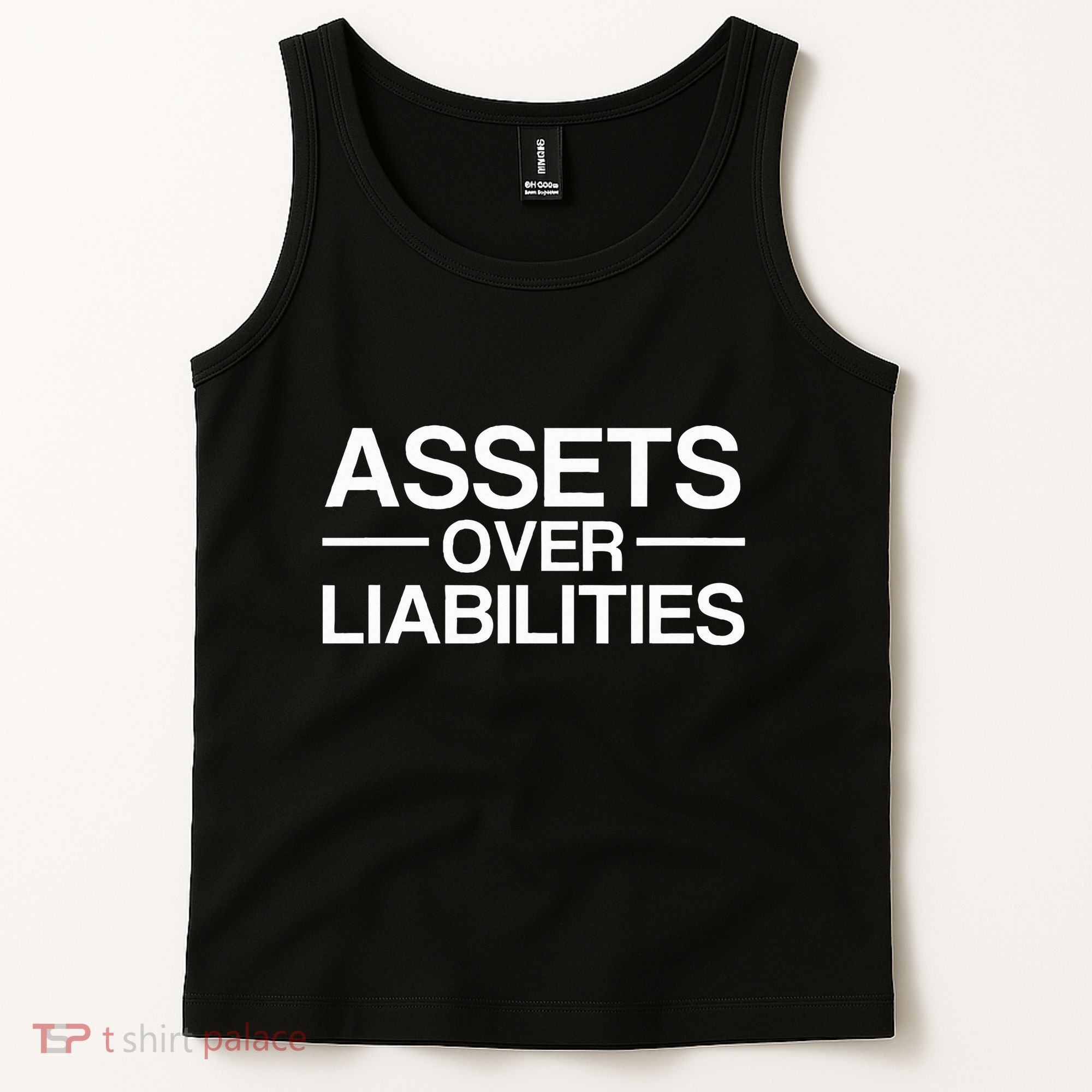 Assets Over Liabilities Accountant Tank Top
