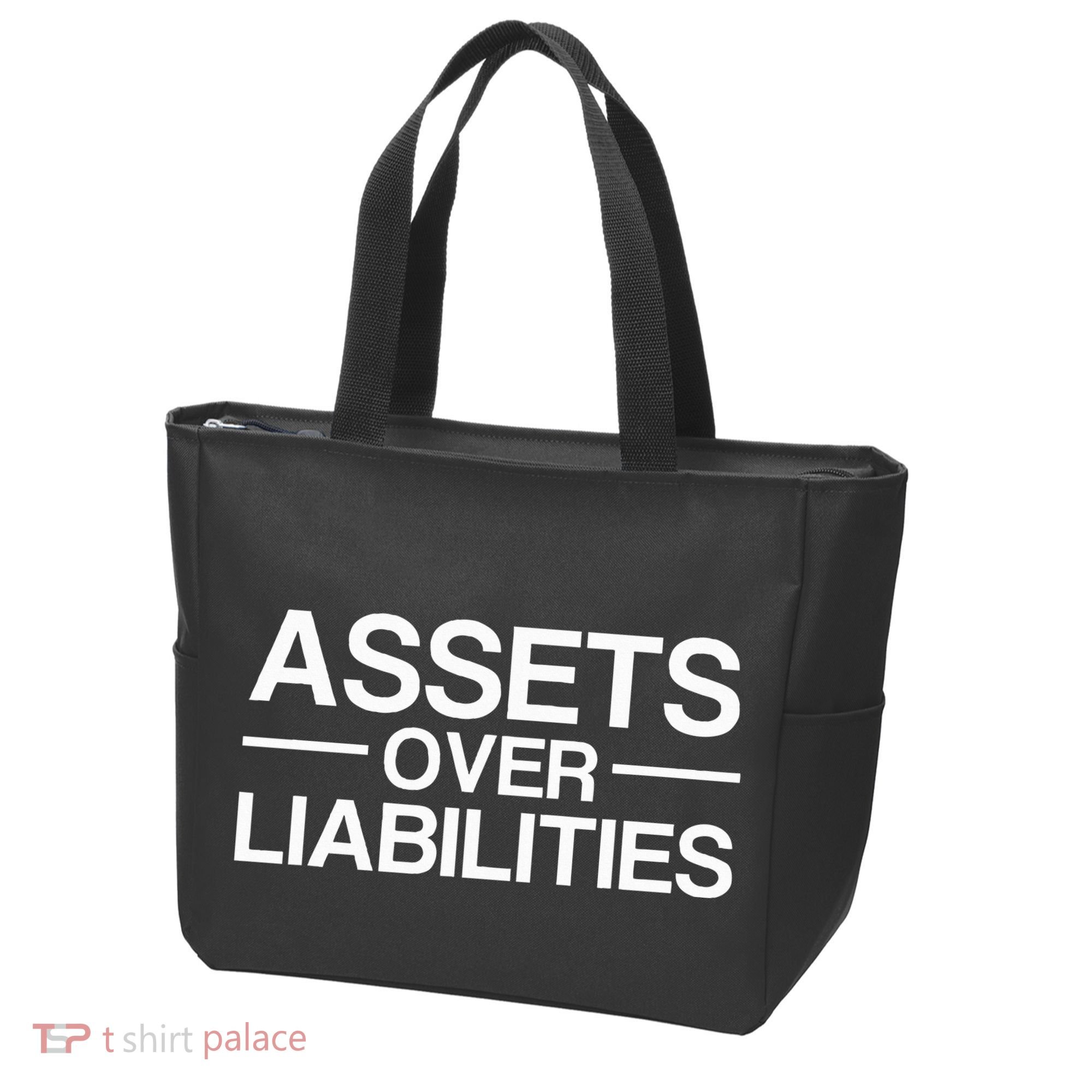 Assets Over Liabilities Accountant Tote Bag