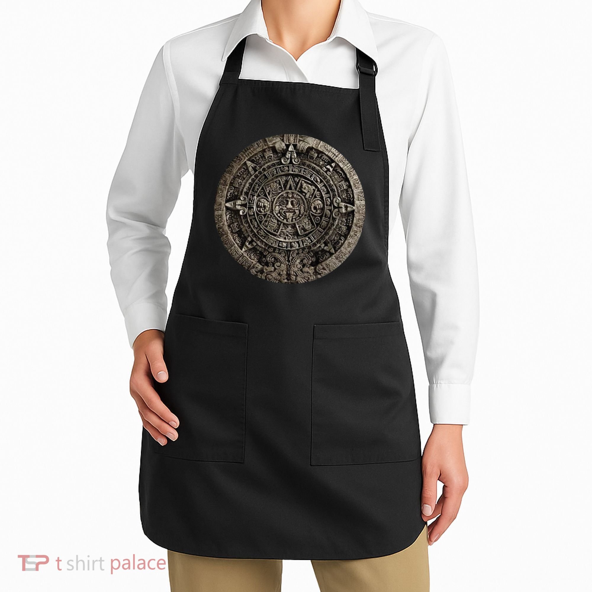 Aztec Or Mayan Calendar Maya Apron