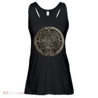 Aztec Or Mayan Calendar Maya Ladies Essential Flowy Tank thumb 0