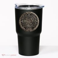 Aztec Or Mayan Calendar Maya Tumbler thumb 0