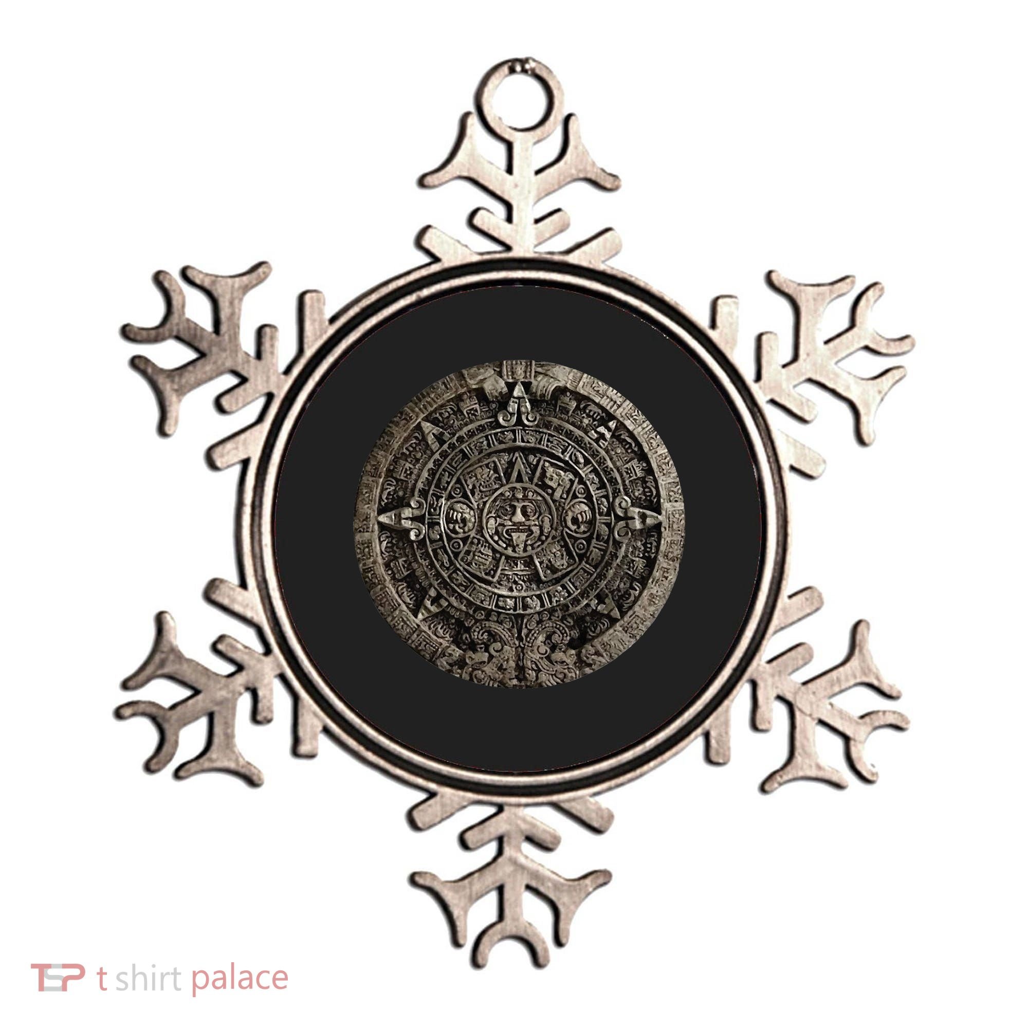 Aztec Or Mayan Calendar Maya Ornament