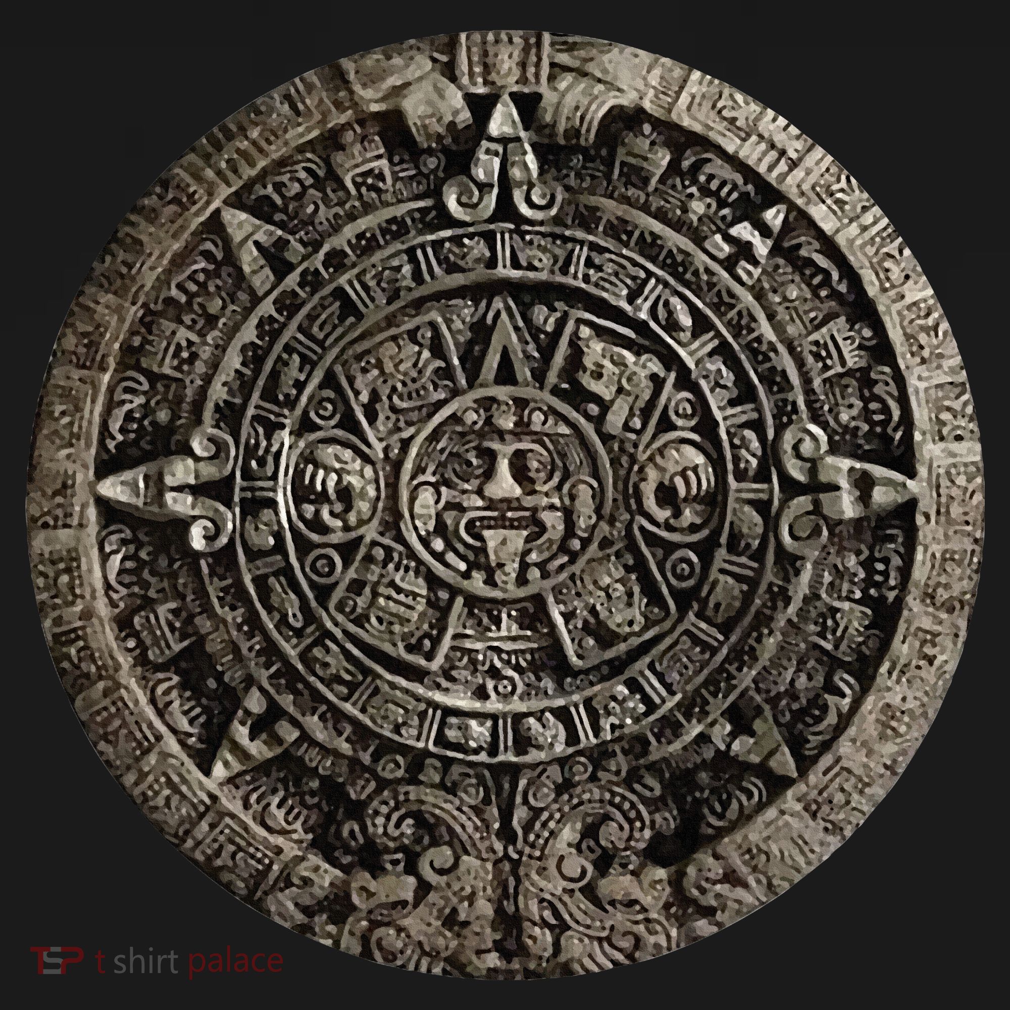 Aztec Or Mayan Calendar Maya Ornament