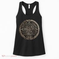 Aztec Or Mayan Calendar Maya Women's Tank Top thumb 0