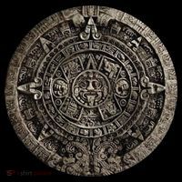Aztec Or Mayan Calendar Maya Women's Long Sleeve Shirt thumb 2