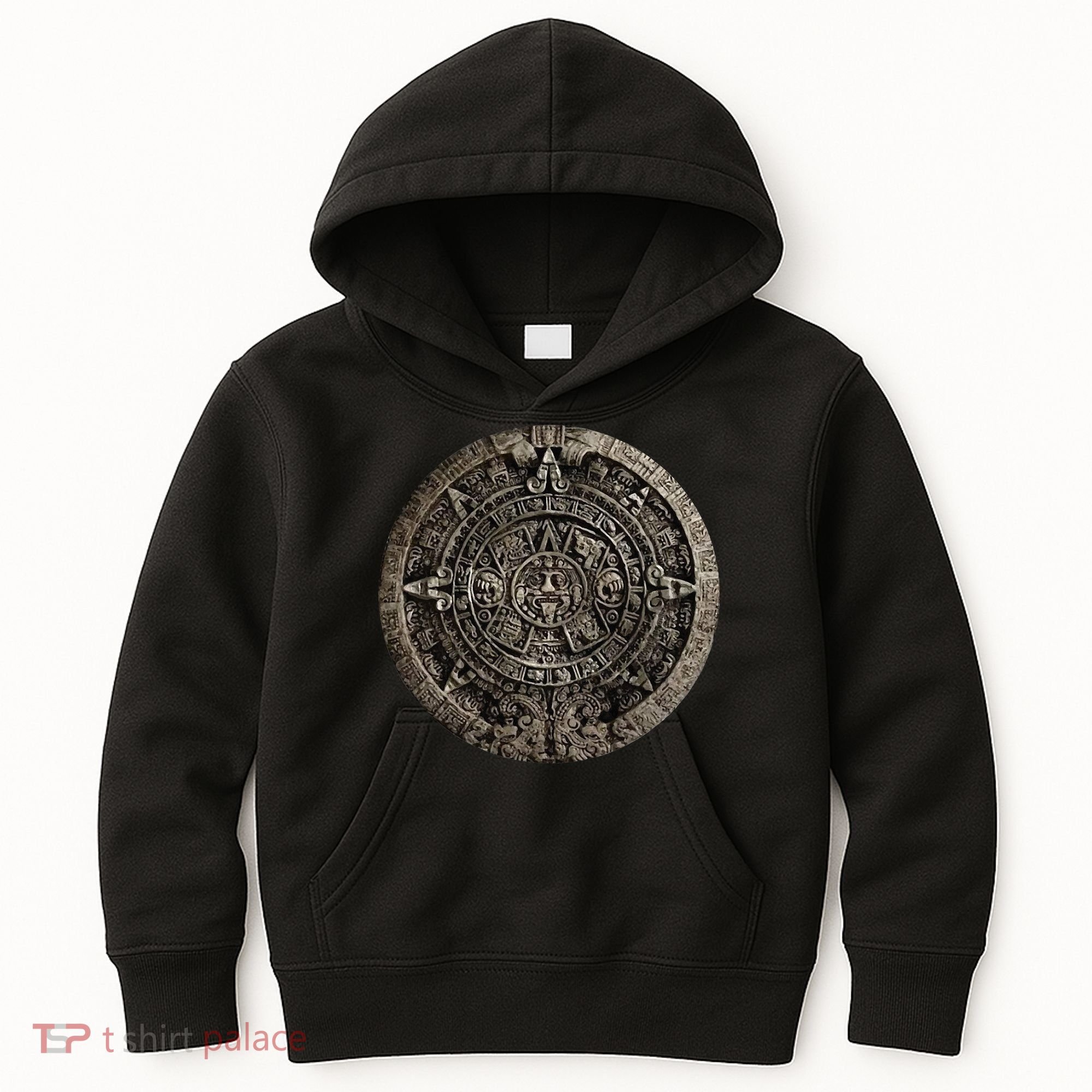Aztec Or Mayan Calendar Maya Kids Hoodie