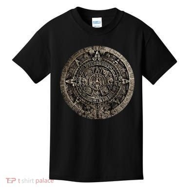 Aztec Or Mayan Calendar Maya Kids T-Shirt