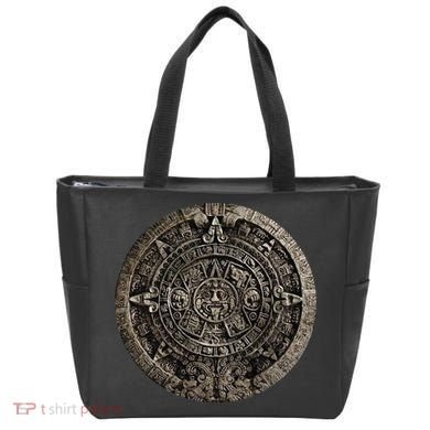 Aztec Or Mayan Calendar Maya Tote Bag