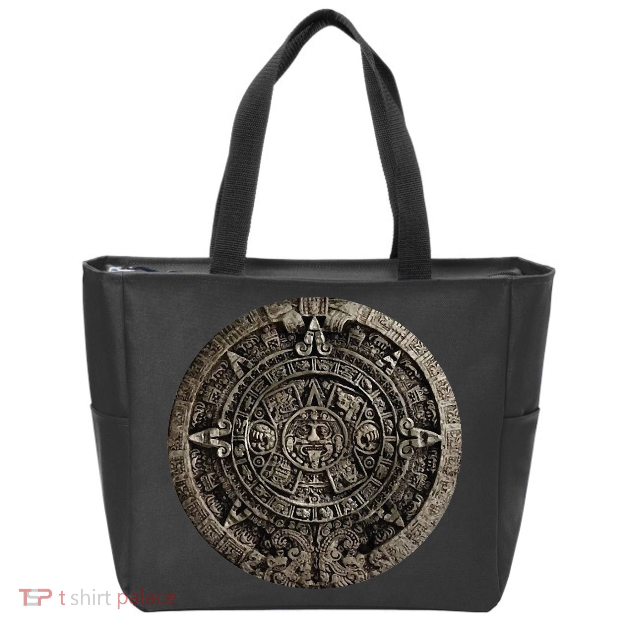 Aztec Or Mayan Calendar Maya Tote Bag