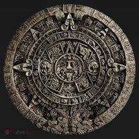 Aztec Or Mayan Calendar Maya Men Women Kids Coaster thumb 2