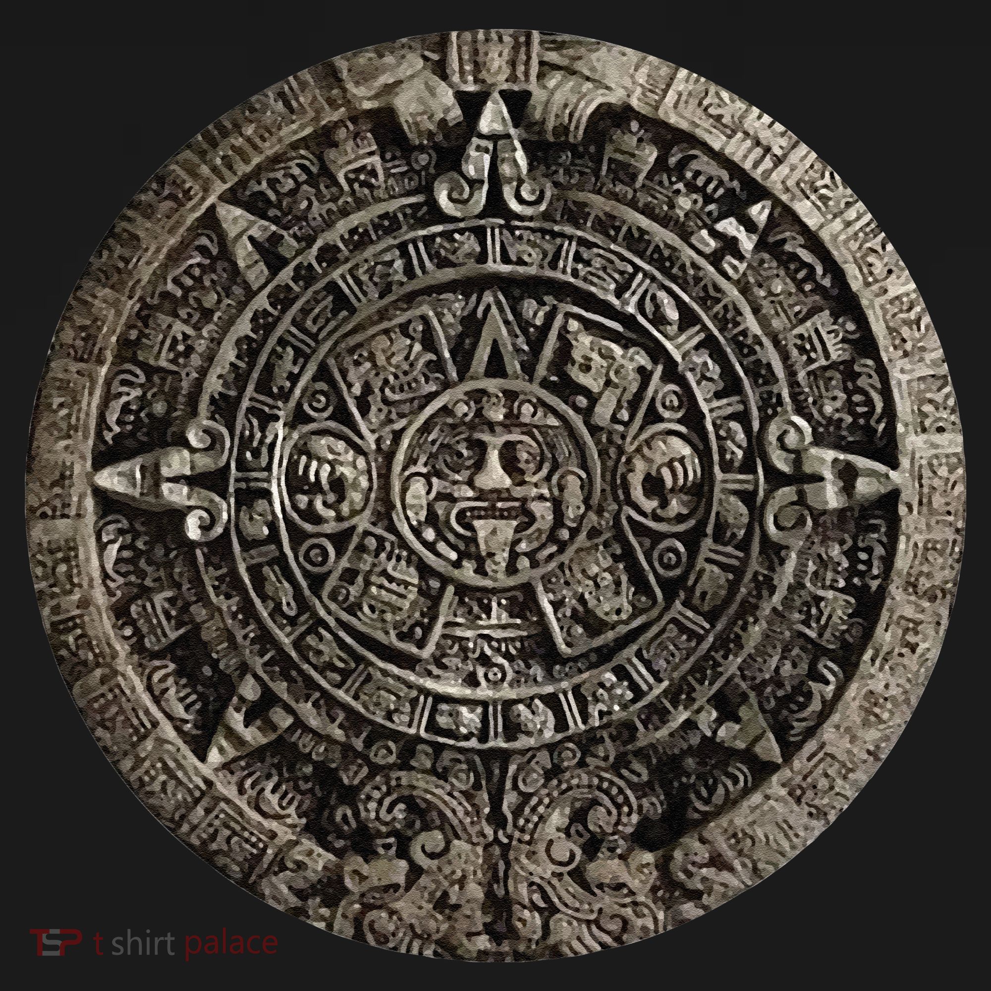 Aztec Or Mayan Calendar Maya Men Women Kids Women's Hoodie