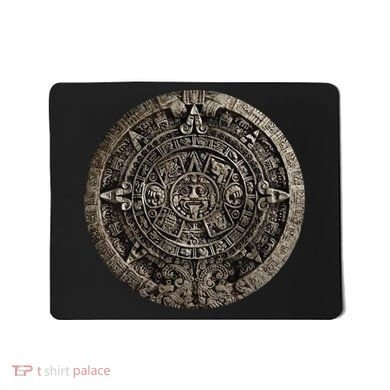Aztec Or Mayan Calendar Maya Men Women Kids Mousepad