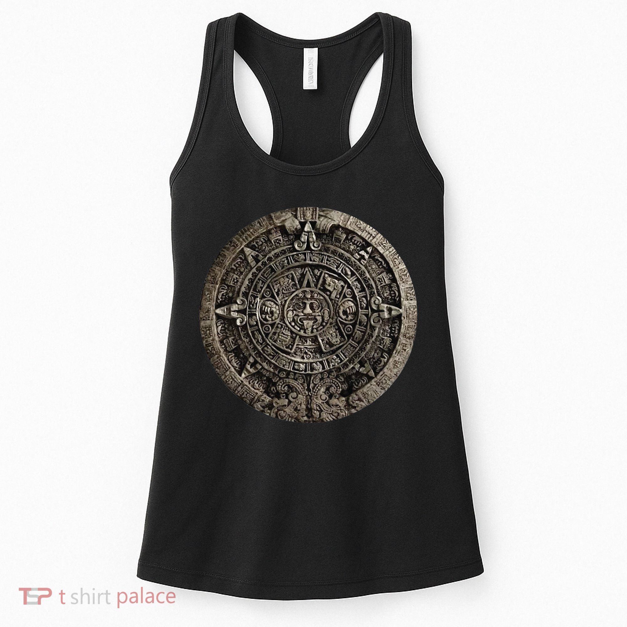 Aztec Or Mayan Calendar Maya Men Women Kids Women's Tank Top