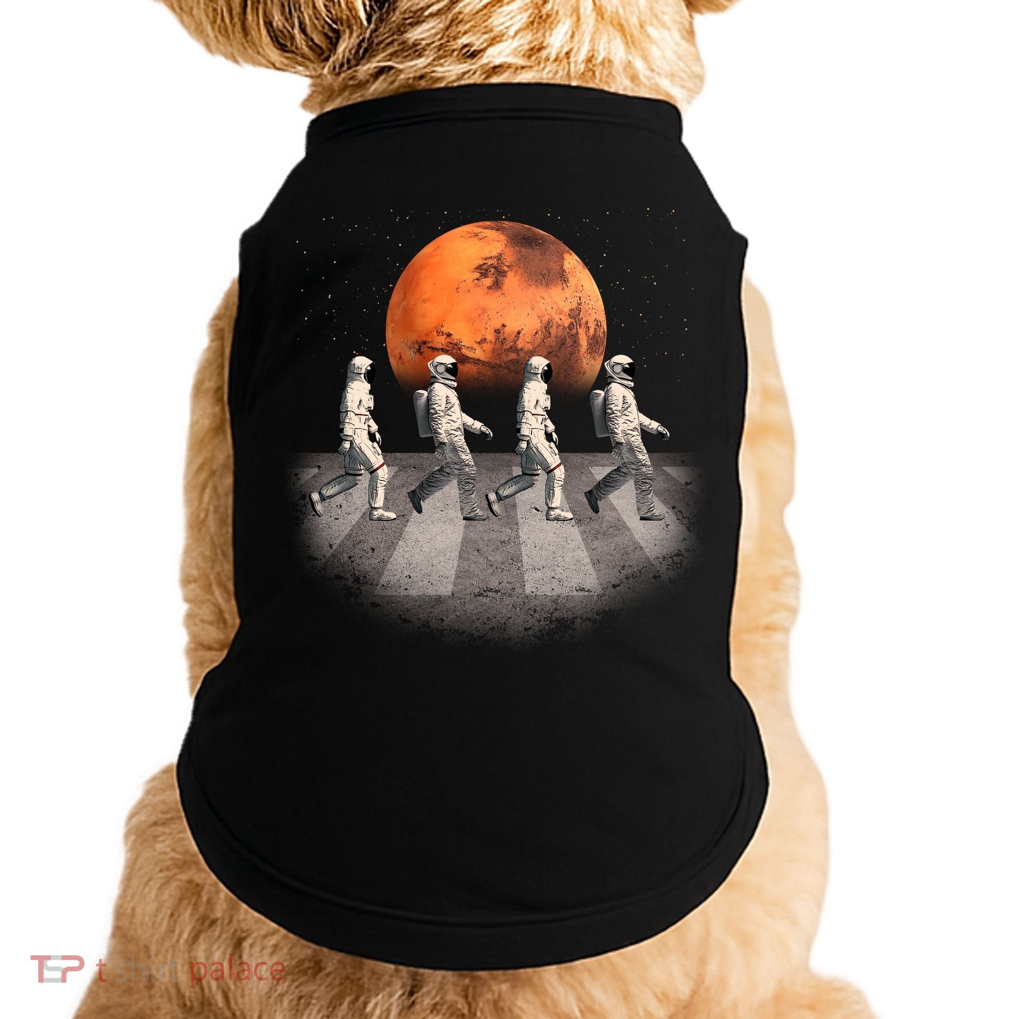 Astronauts Occupy Mars Crosswalk Doggie Tank