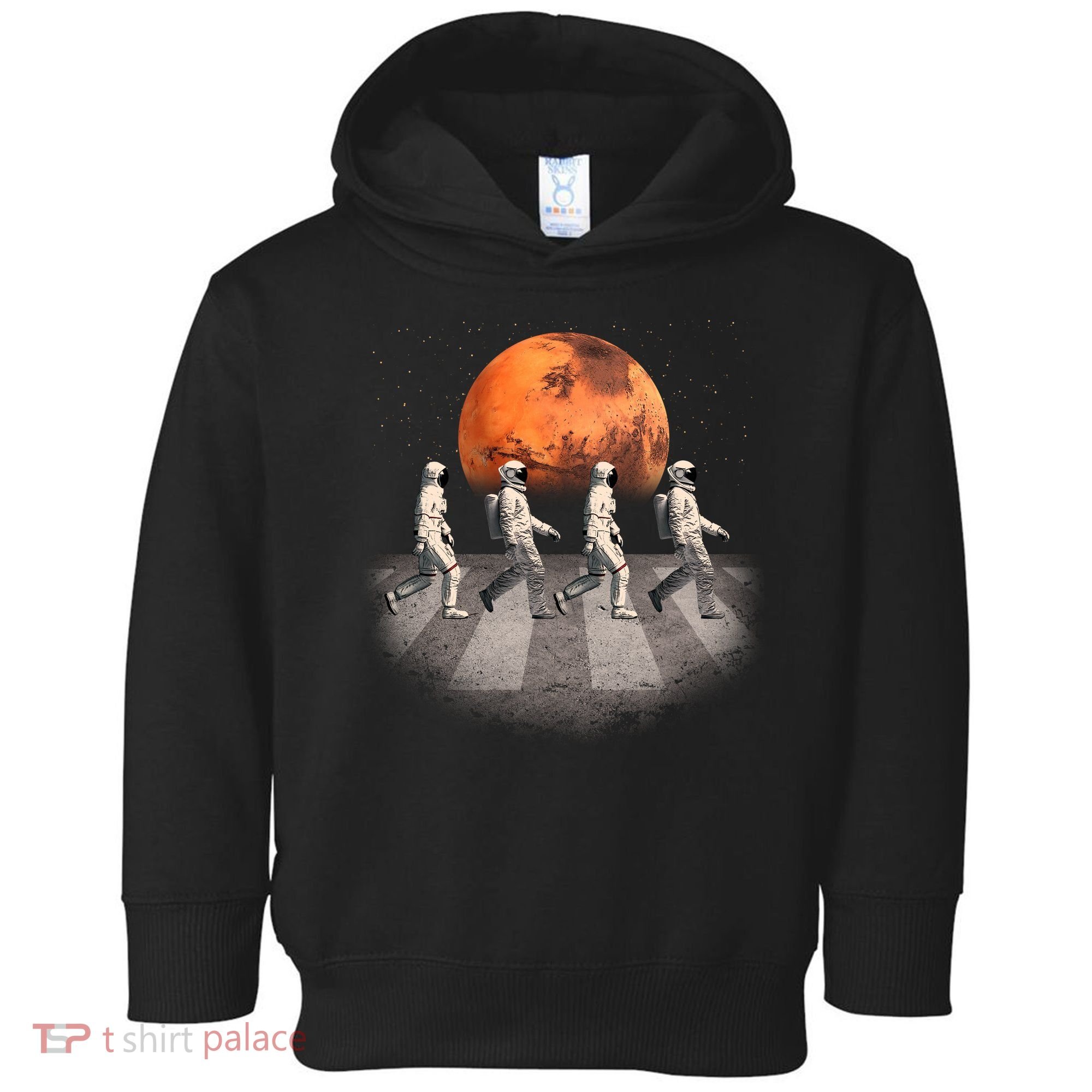 Astronauts Occupy Mars Crosswalk Toddler Hoodie