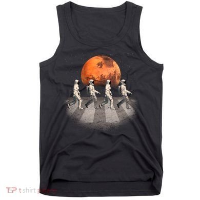 Astronauts Occupy Mars Crosswalk Tank Top