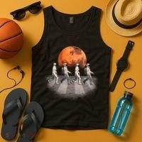 Astronauts Occupy Mars Crosswalk Tank Top thumb 4